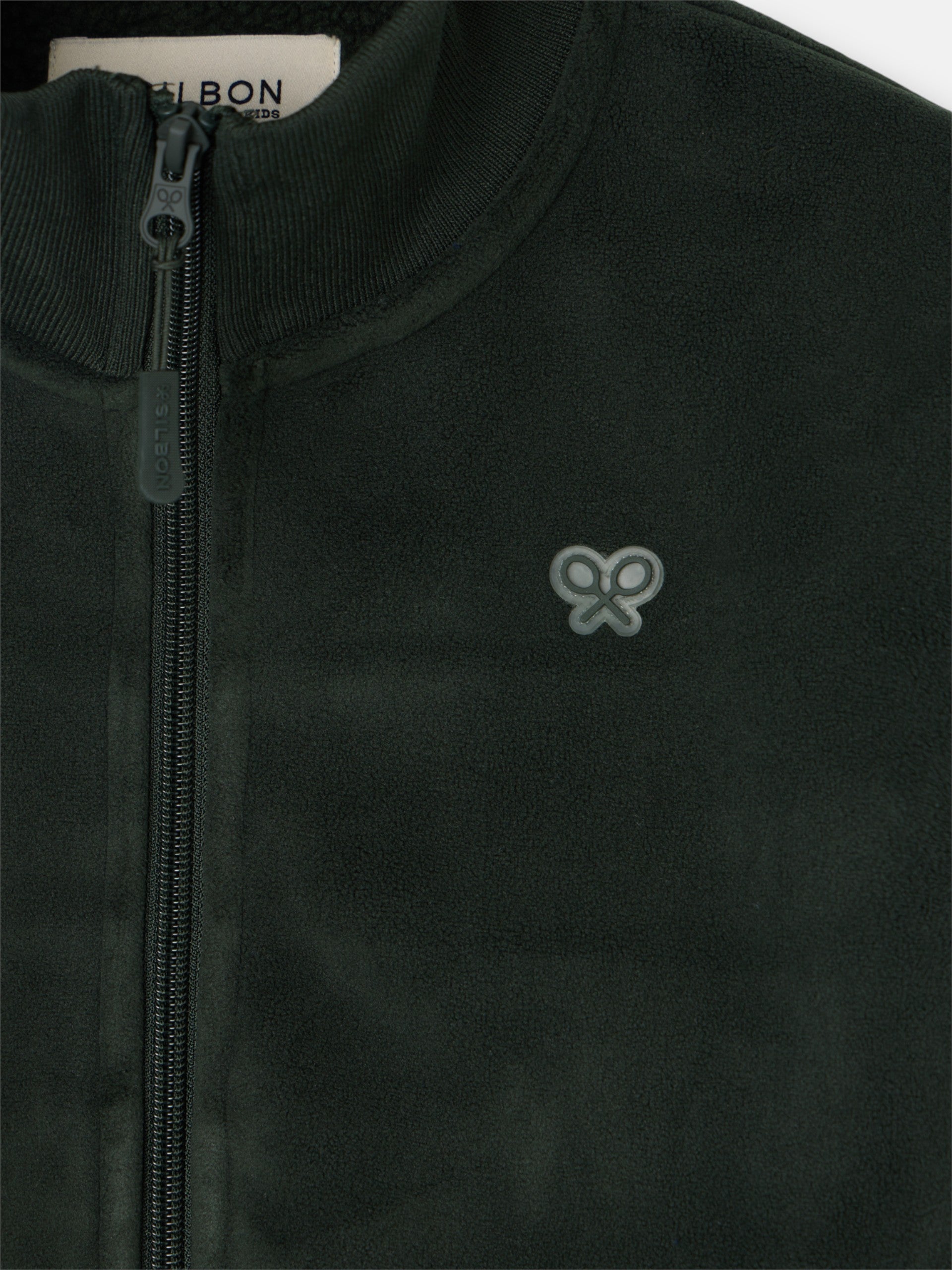 Forro polar fantasia para crianças com mangas verdes