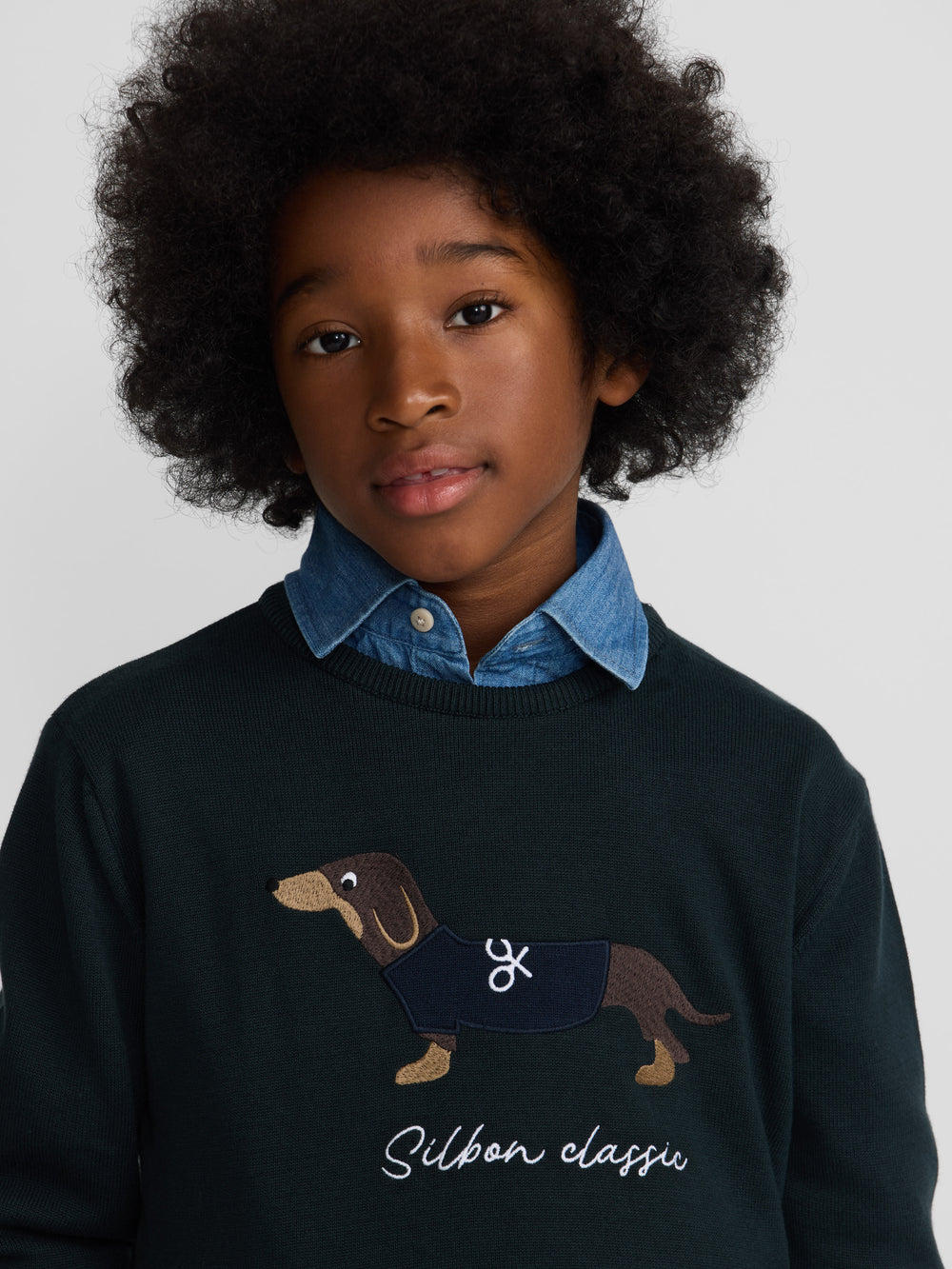 Camisola kids dog verde