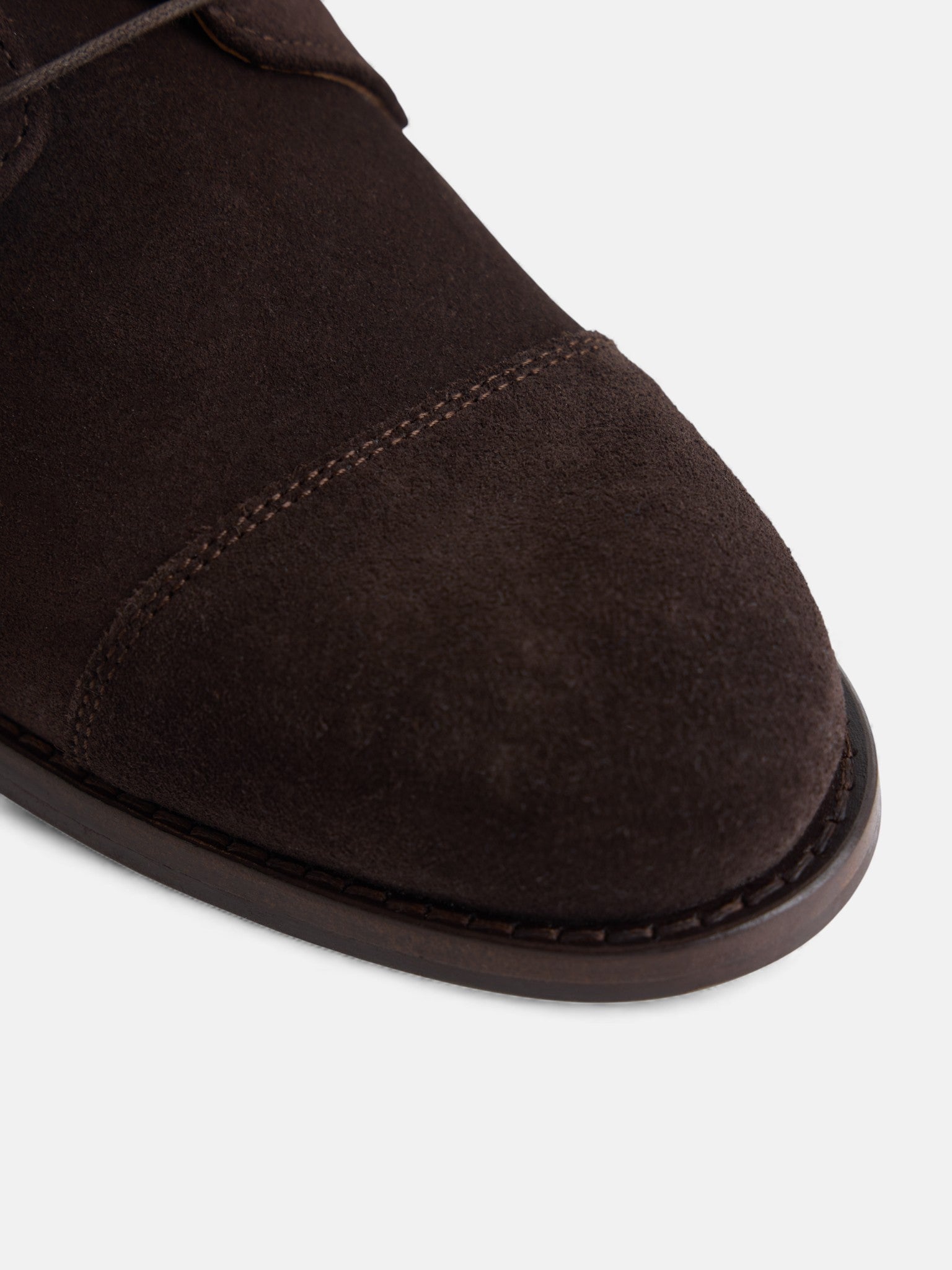 Bota alta serraje marron