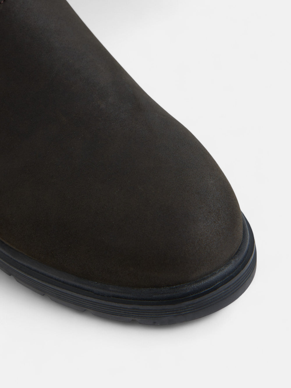 Bota media serraje marron