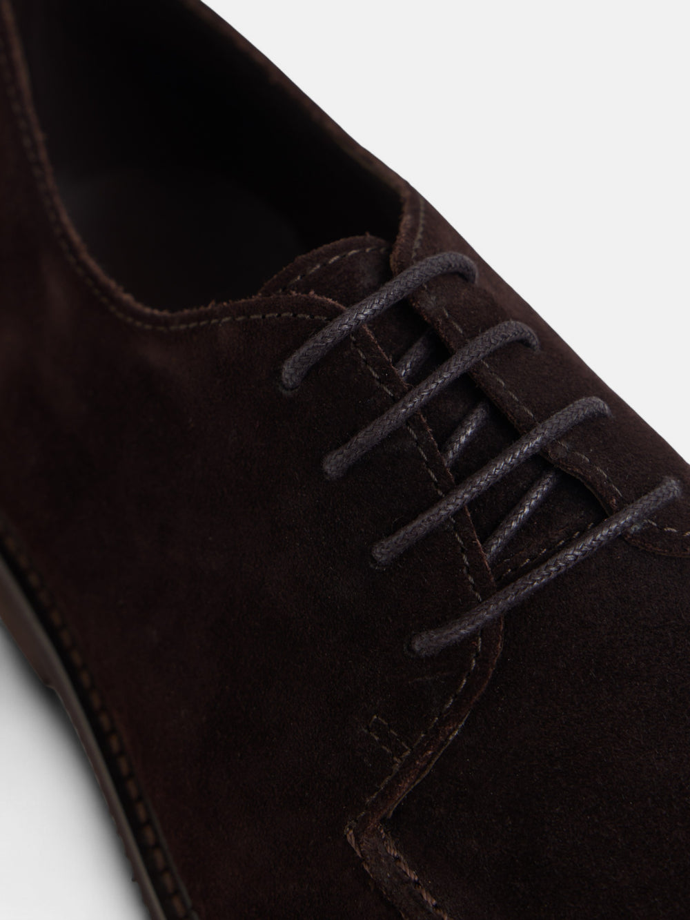 Zapato clasico serraje marron