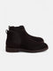 Brown suede Chelsea boot