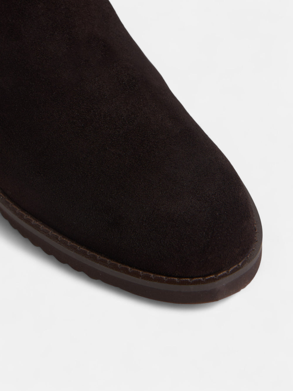 Bota chelsea serraje marron