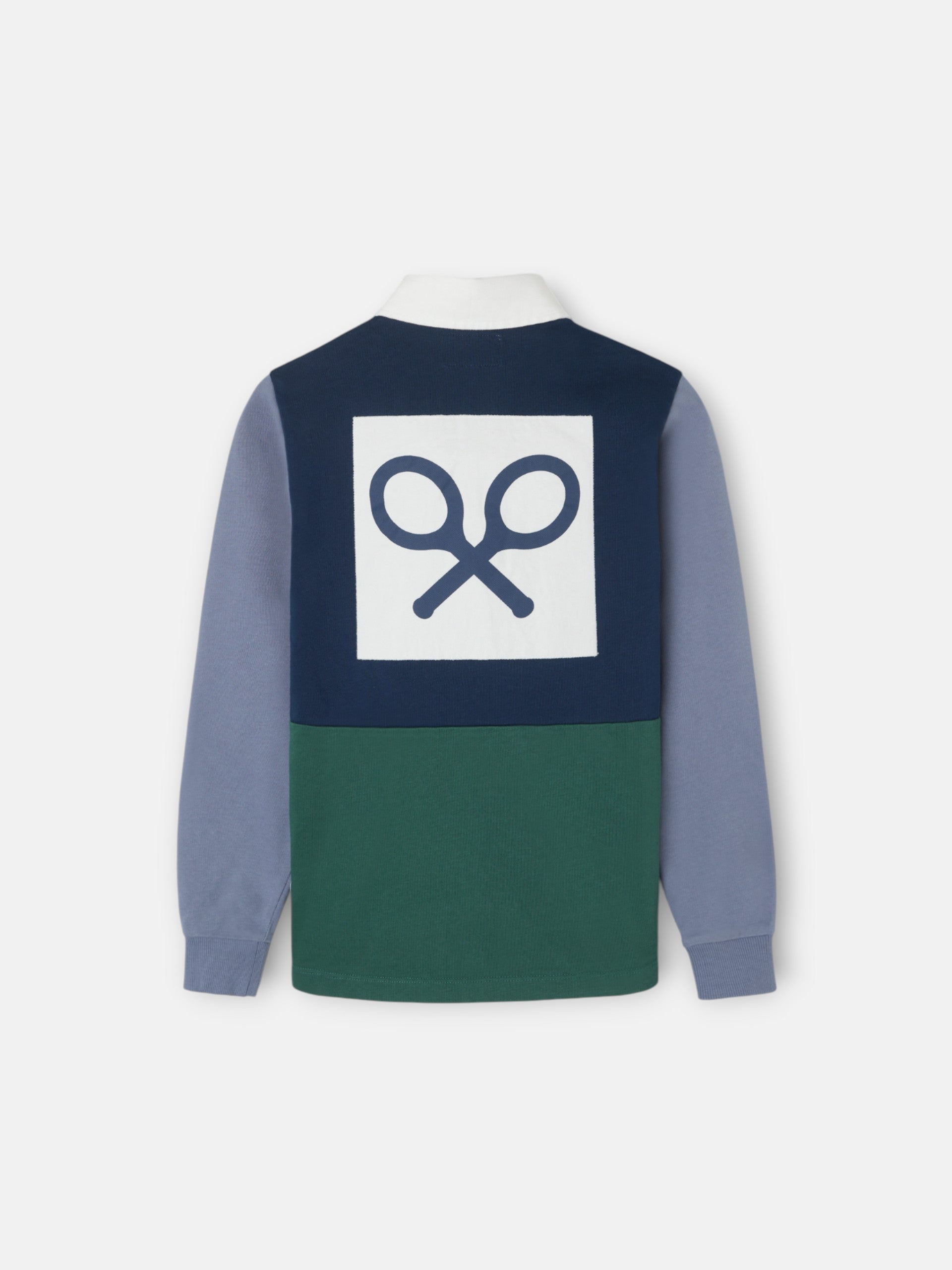 Polo kids clasico rugby multicolor azul marino