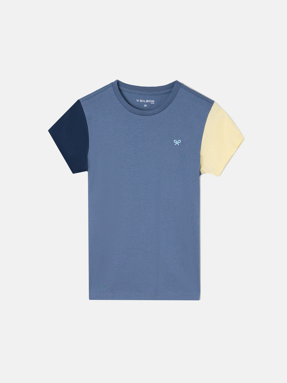 Kids' blue sleeved T-shirt