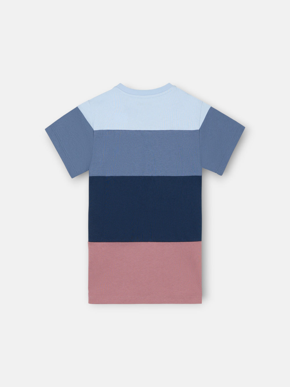 Kids' blue striped T-shirt