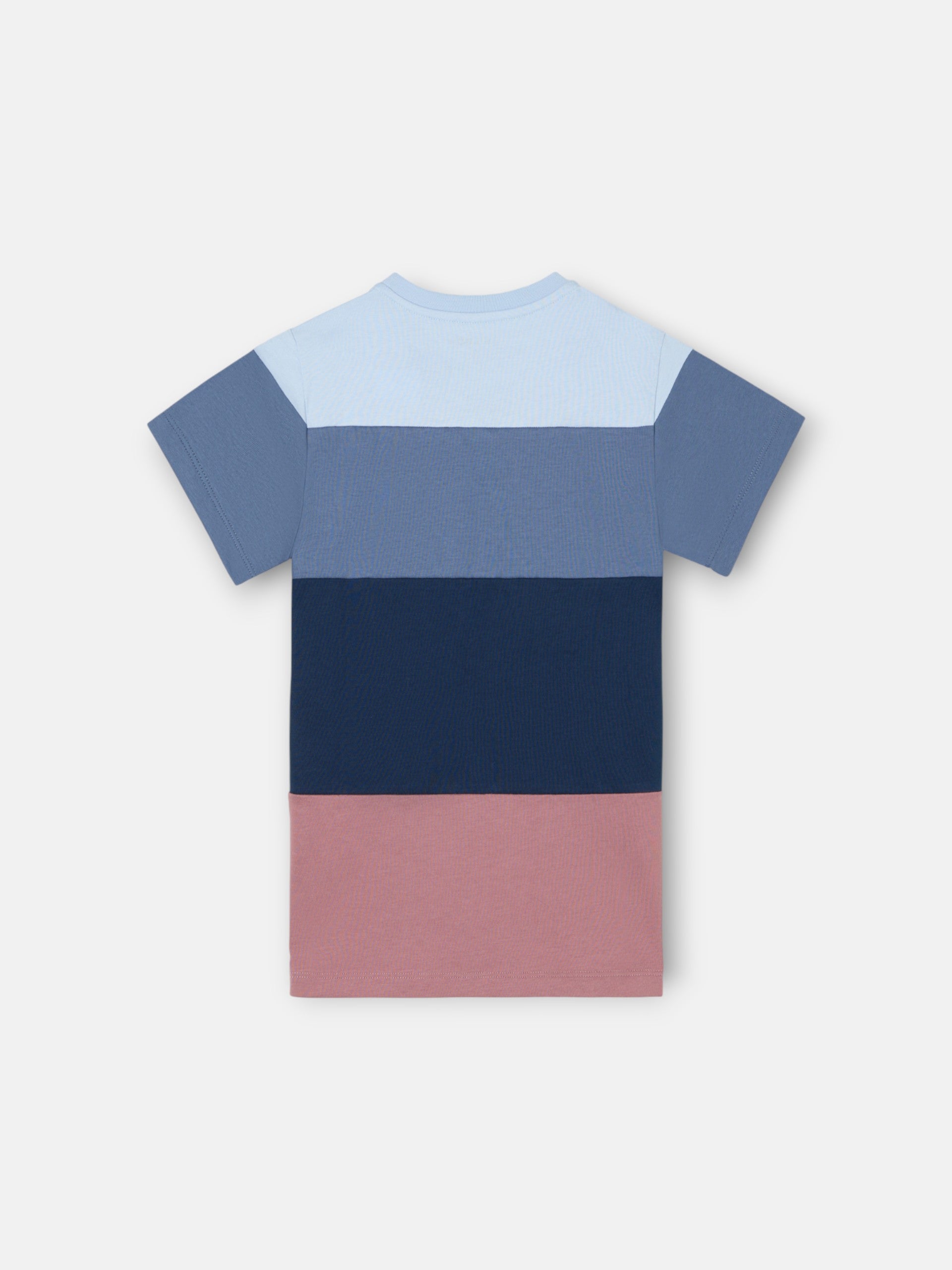 Kids' blue striped T-shirt