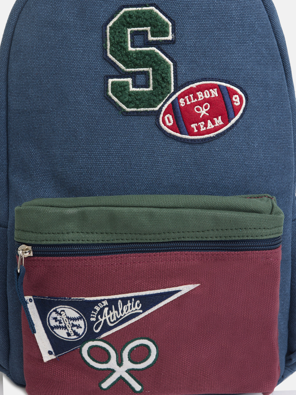 Mochila kids rugby colores azul marino