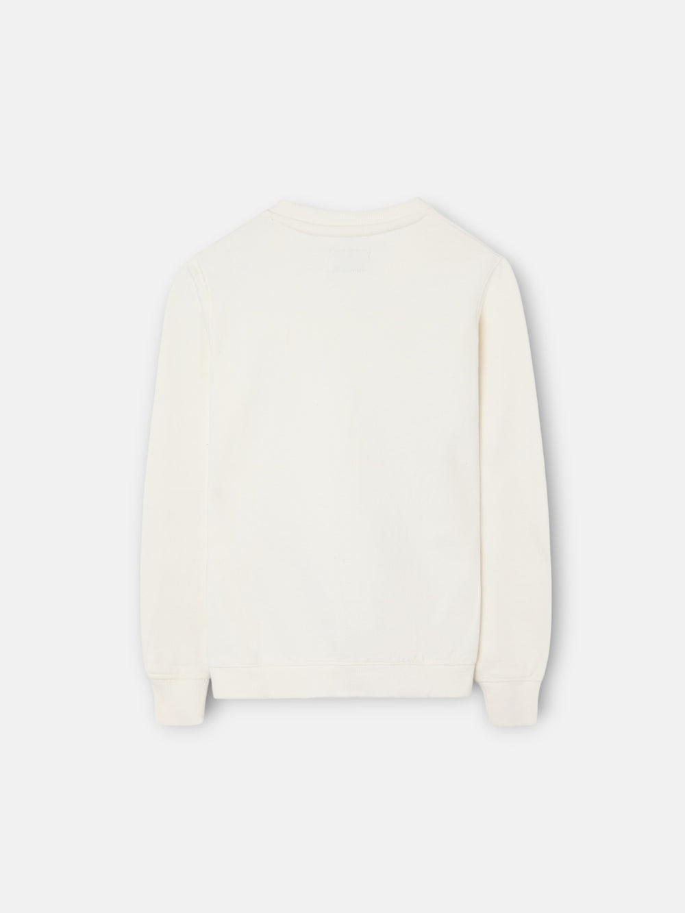 Sudadera kids raqueta junior crema