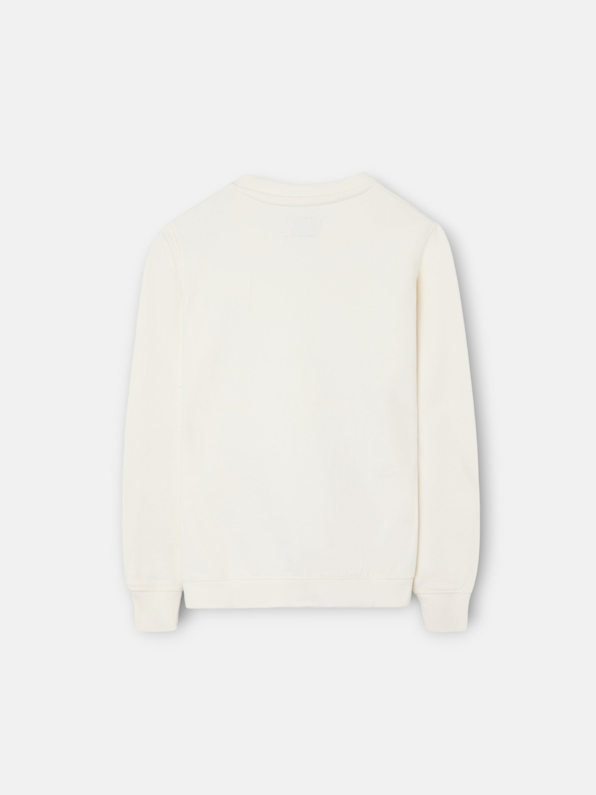 Sudadera kids raqueta junior crema