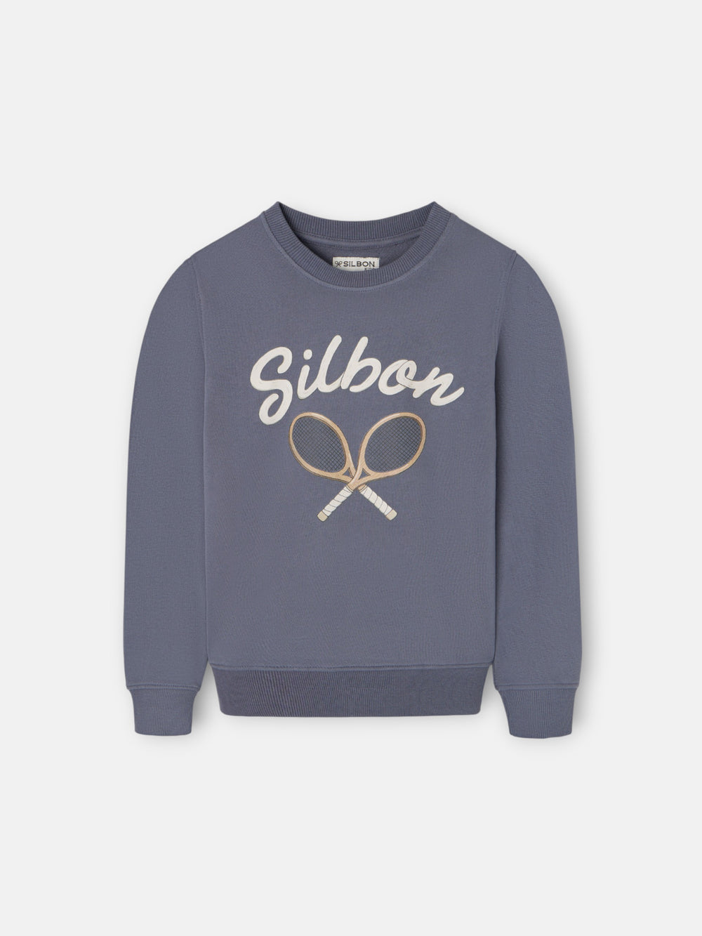 Sudadera kids raqueta junior azul indigo