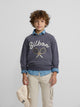 Sudadera kids raqueta junior azul indigo