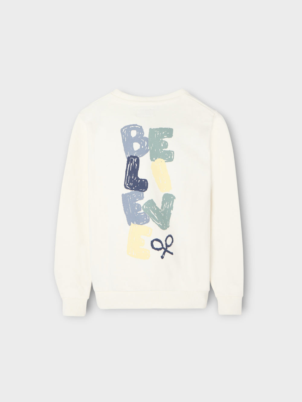 Sweatshirt kids believe creme