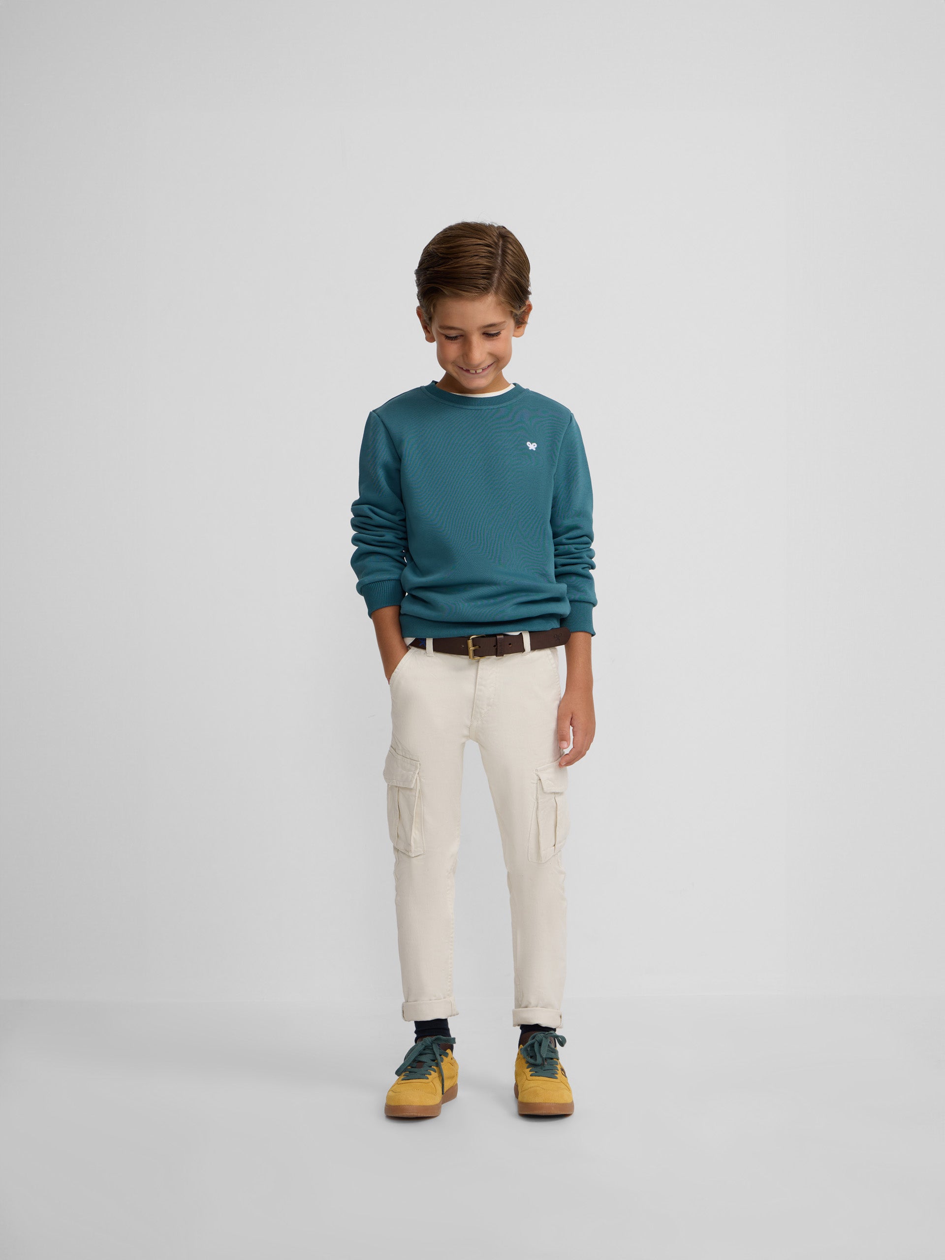 Sudadera kids petits verde