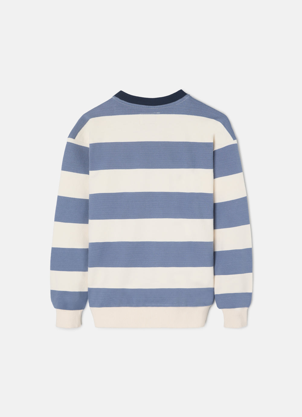 Sudadera kids rayas anchas azules