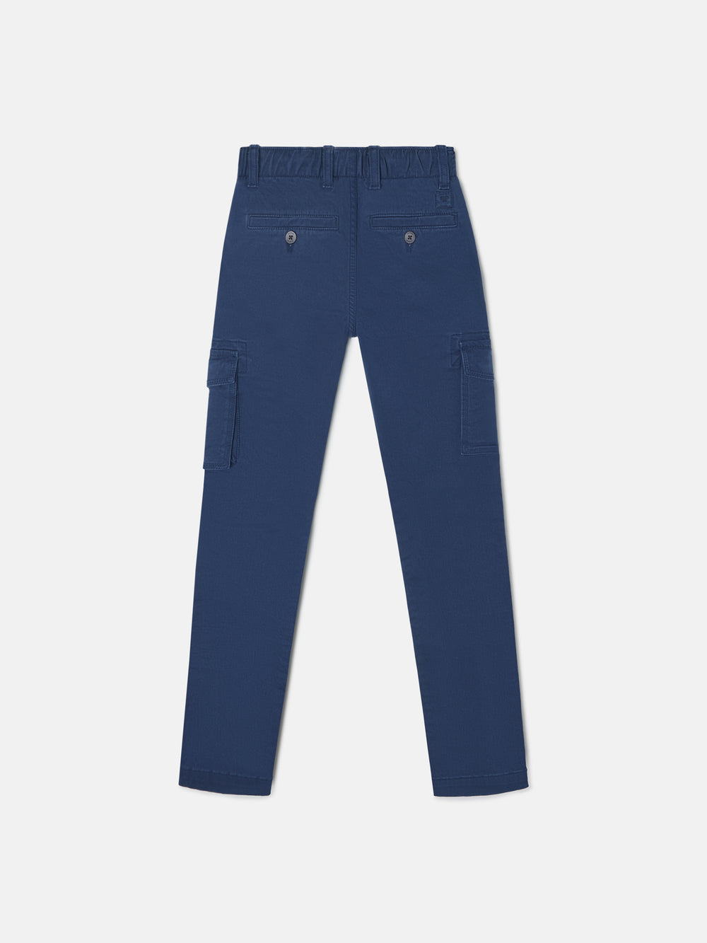 Navy blue cargo style kids sport pants