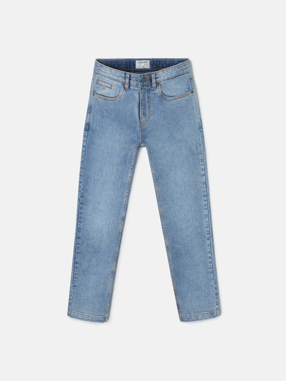 Kids blue jeans sport pants