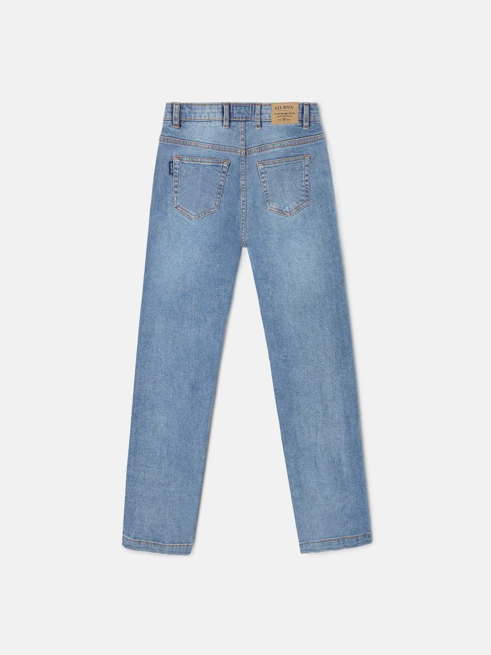 Kids blue jeans sport pants