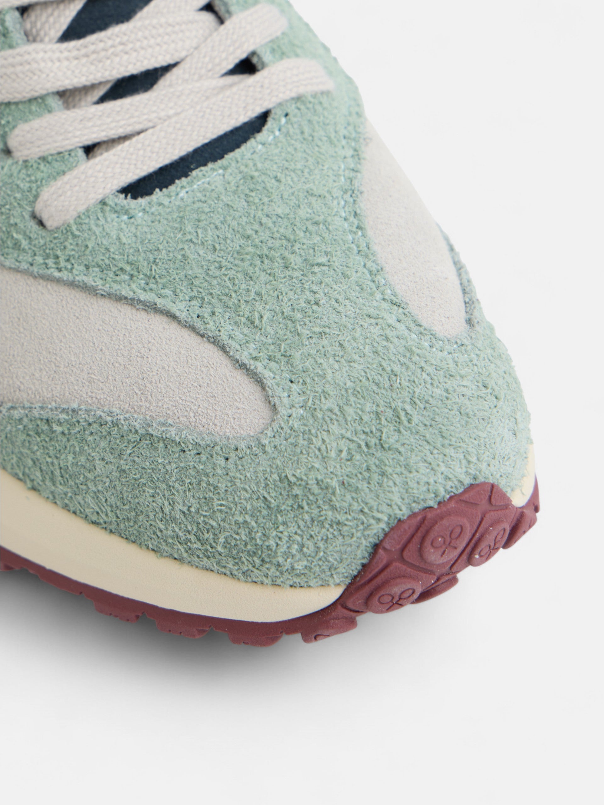 Zapatilla RACKETS09 verde burdeos