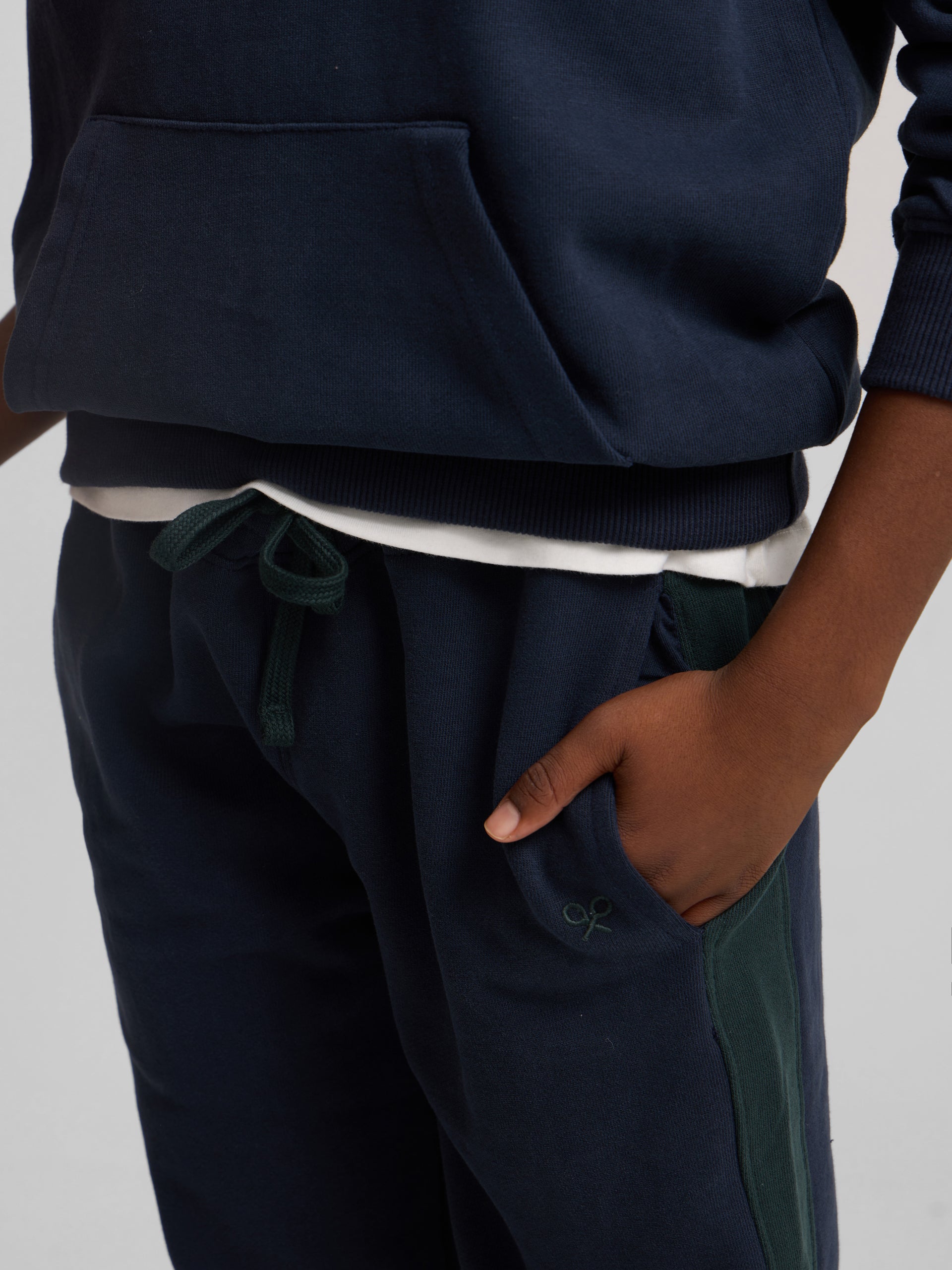 Pantalon deportivo kids azul marino