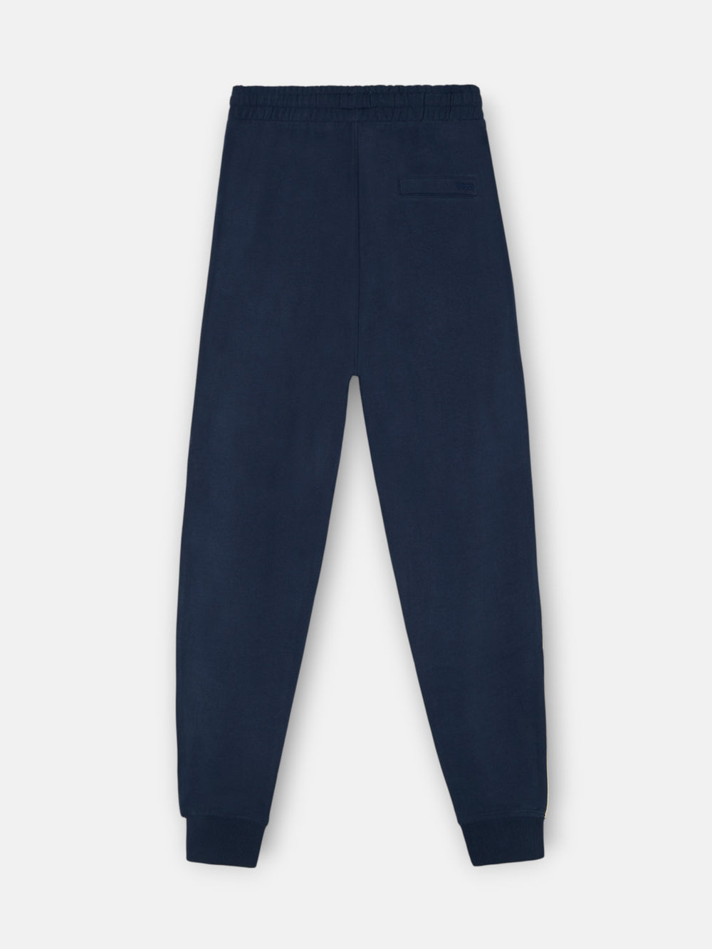 pantalon de sport bleu marine à mini logo