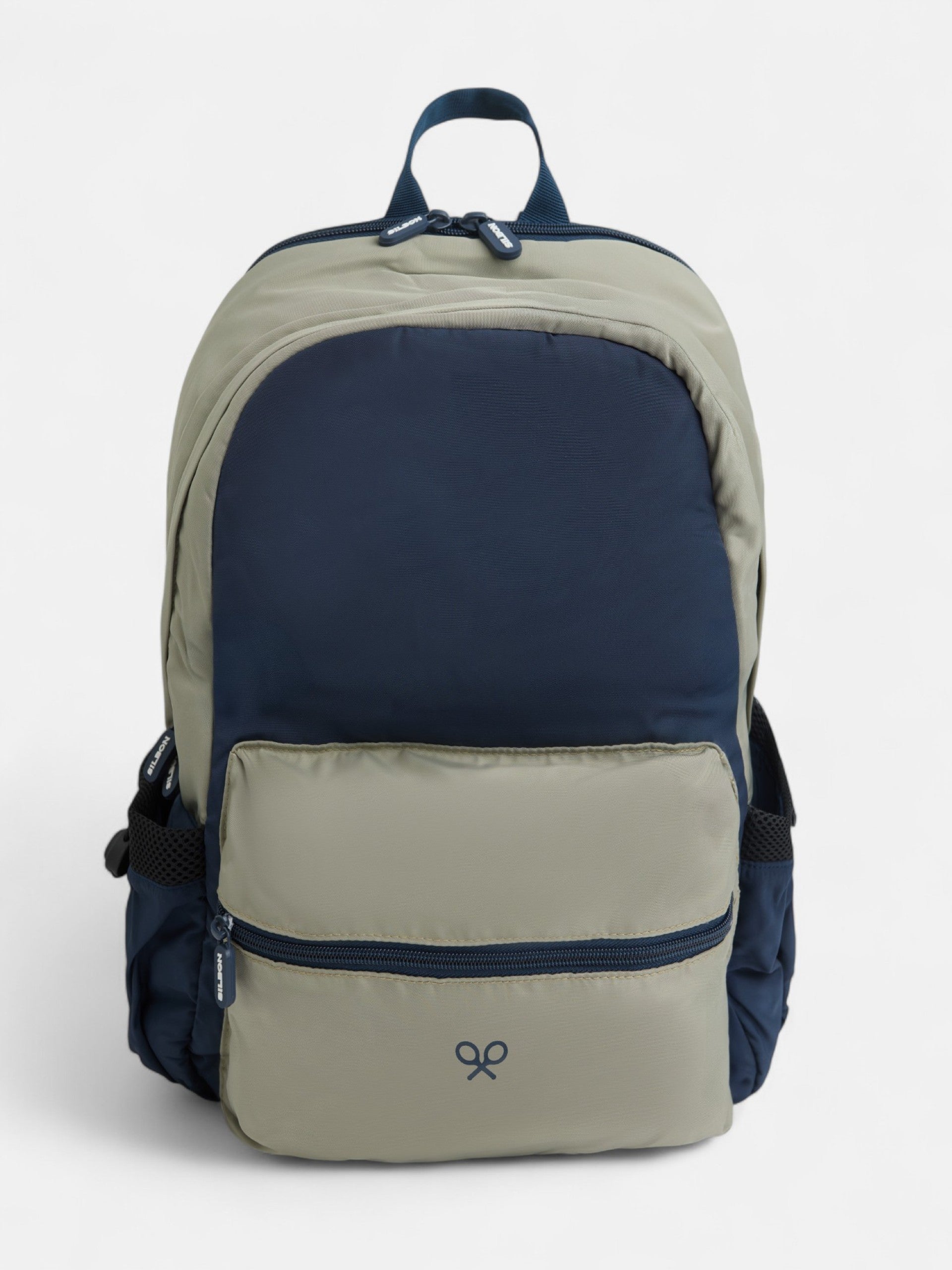 Sac à dos technique bicolore pour raquettes