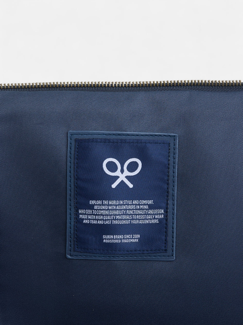 Bolsa de viaje sport raqueta azul marino