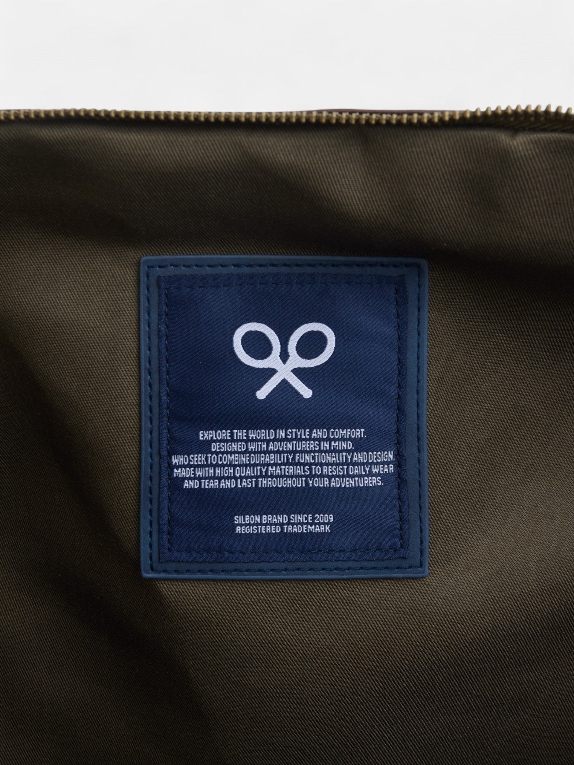 Bolsa de viaje ajustable verde