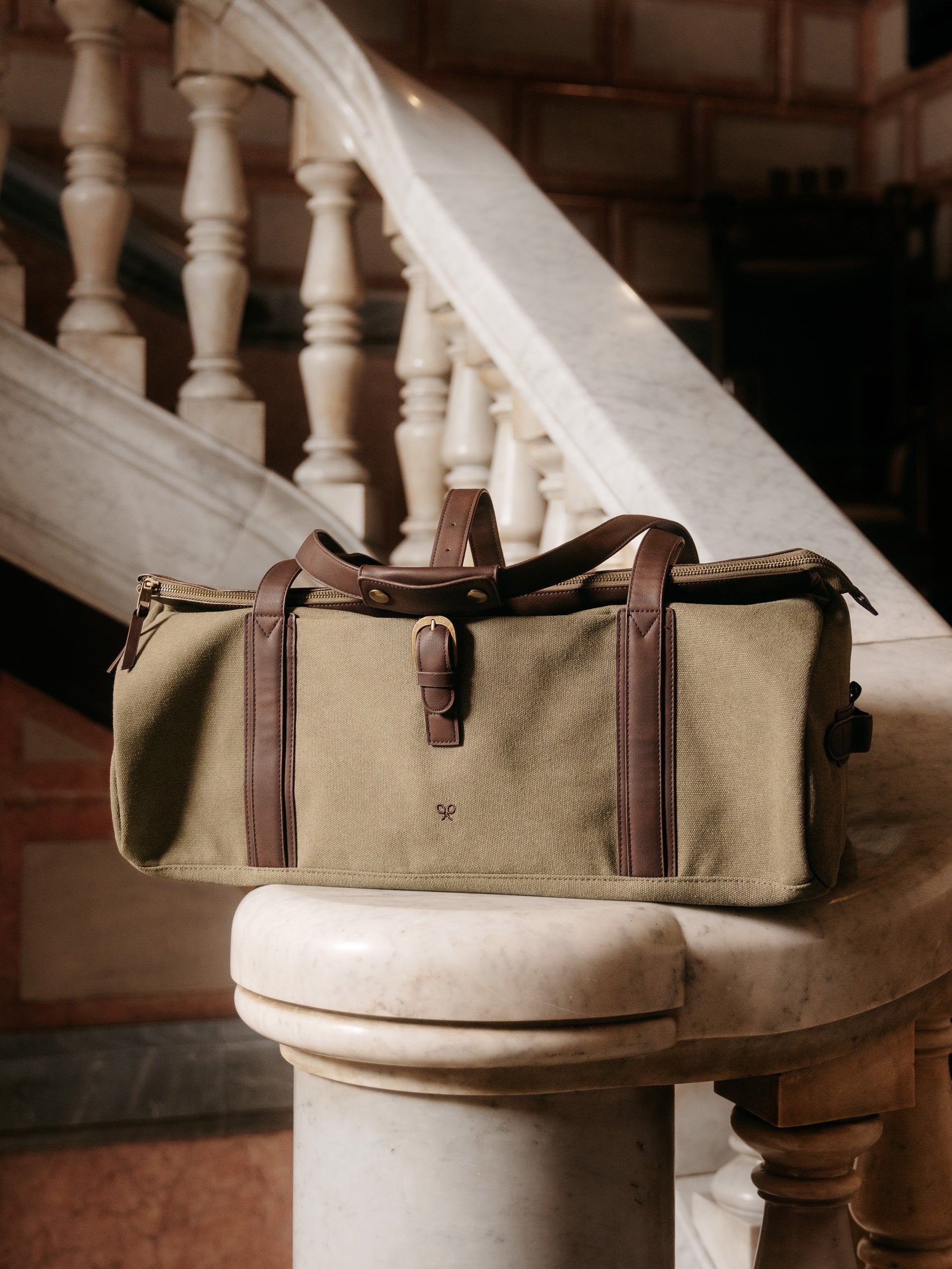 Bolsa de viaje ajustable verde