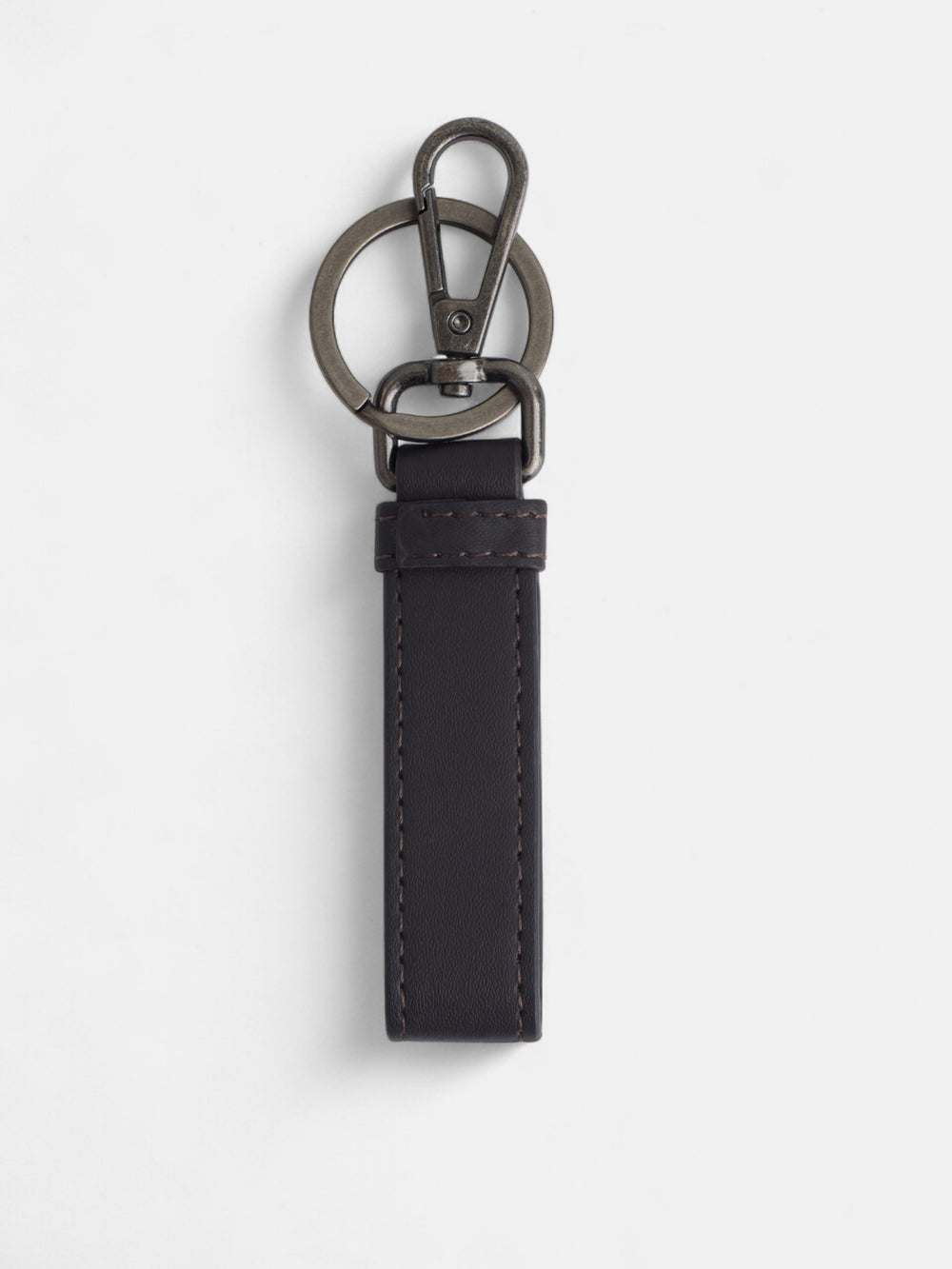 Llavero piel rayado detalle raqueta