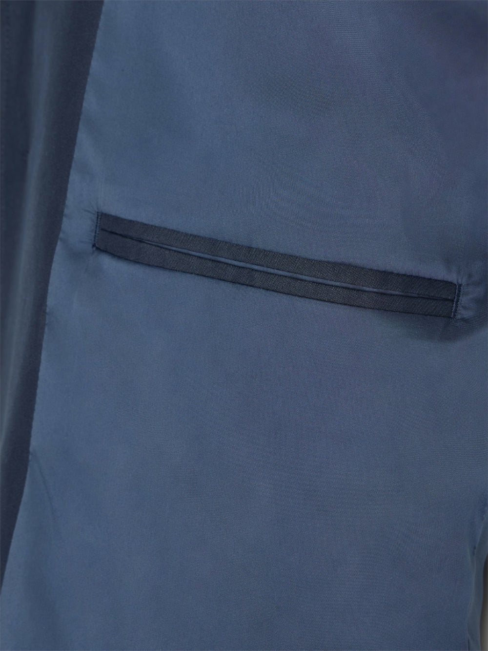 Navy short trench coat