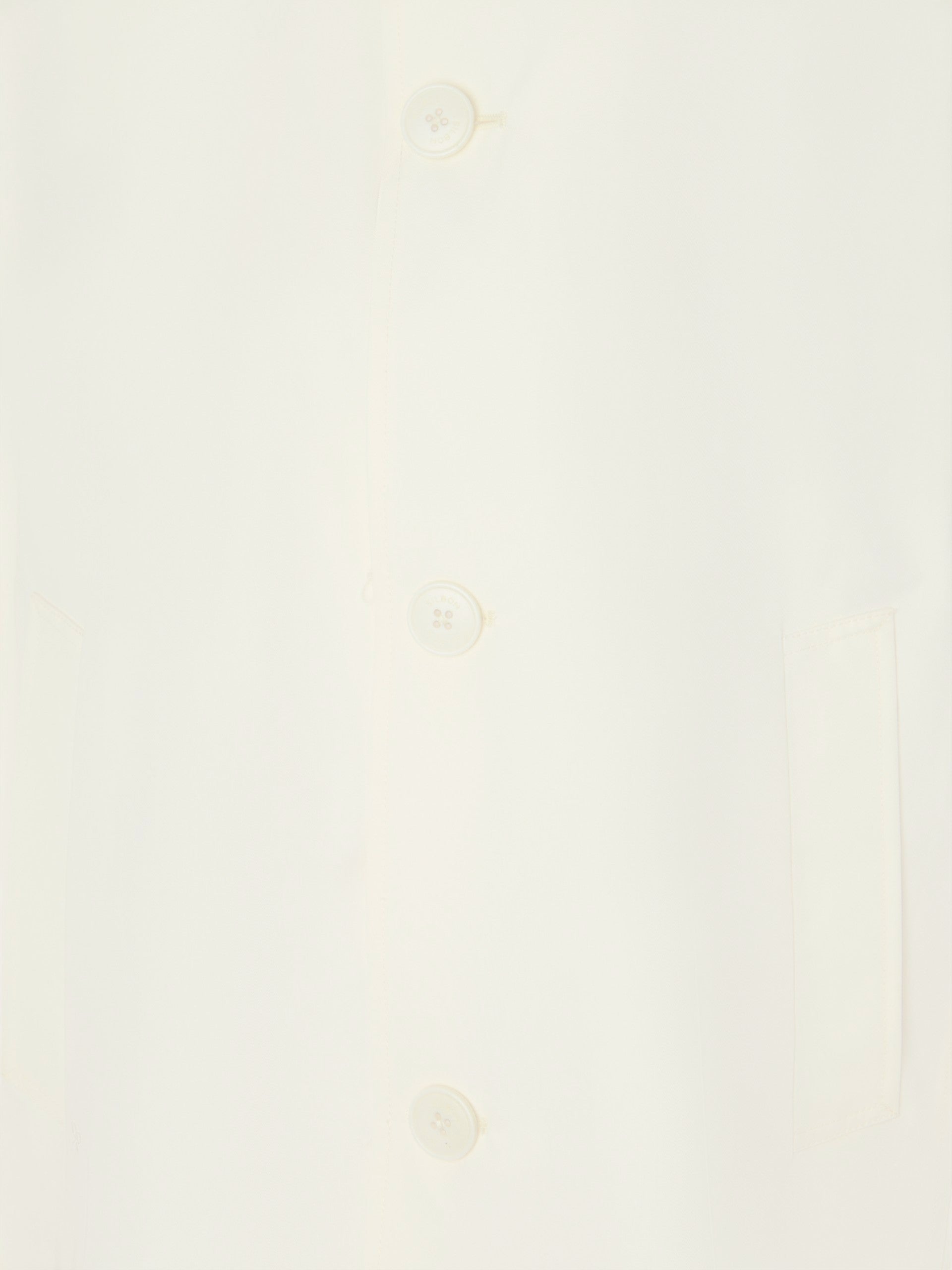 Gabardina curta bege