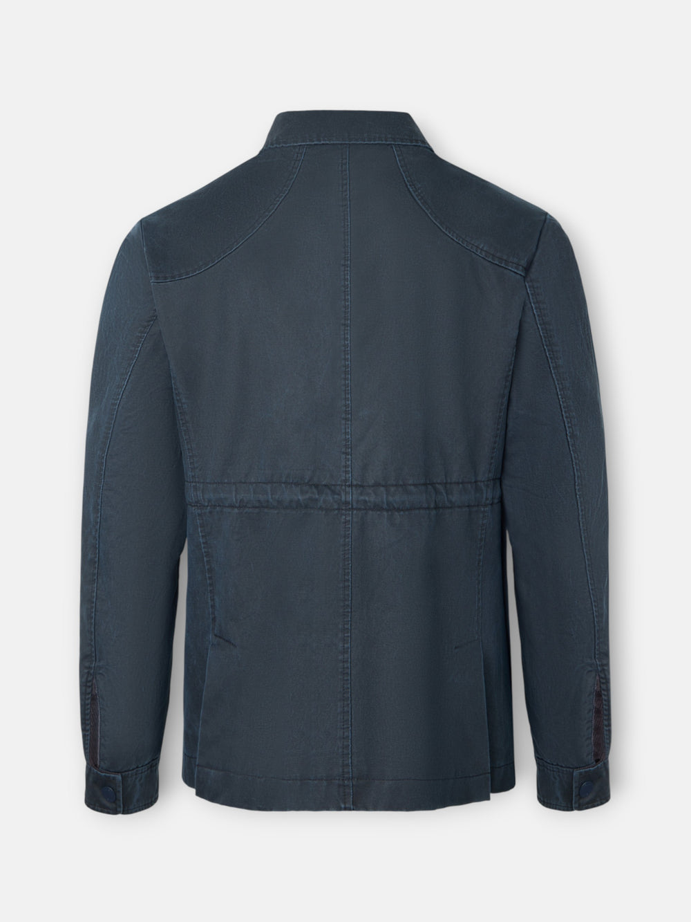 Navy blue jacket with pockets