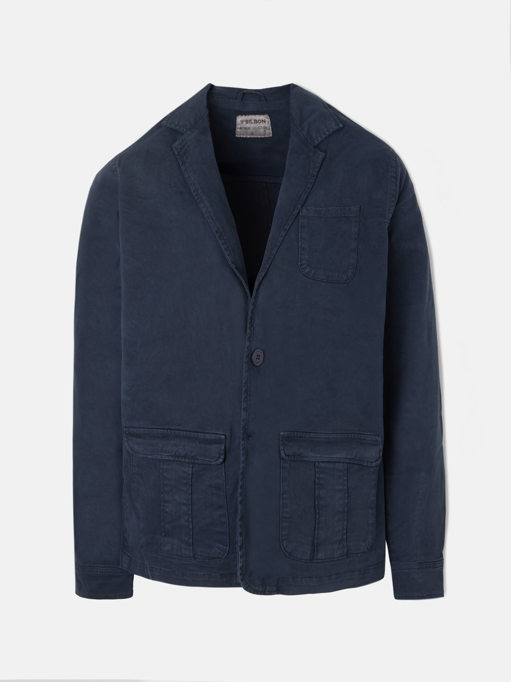 Semiblazer casual azul marino