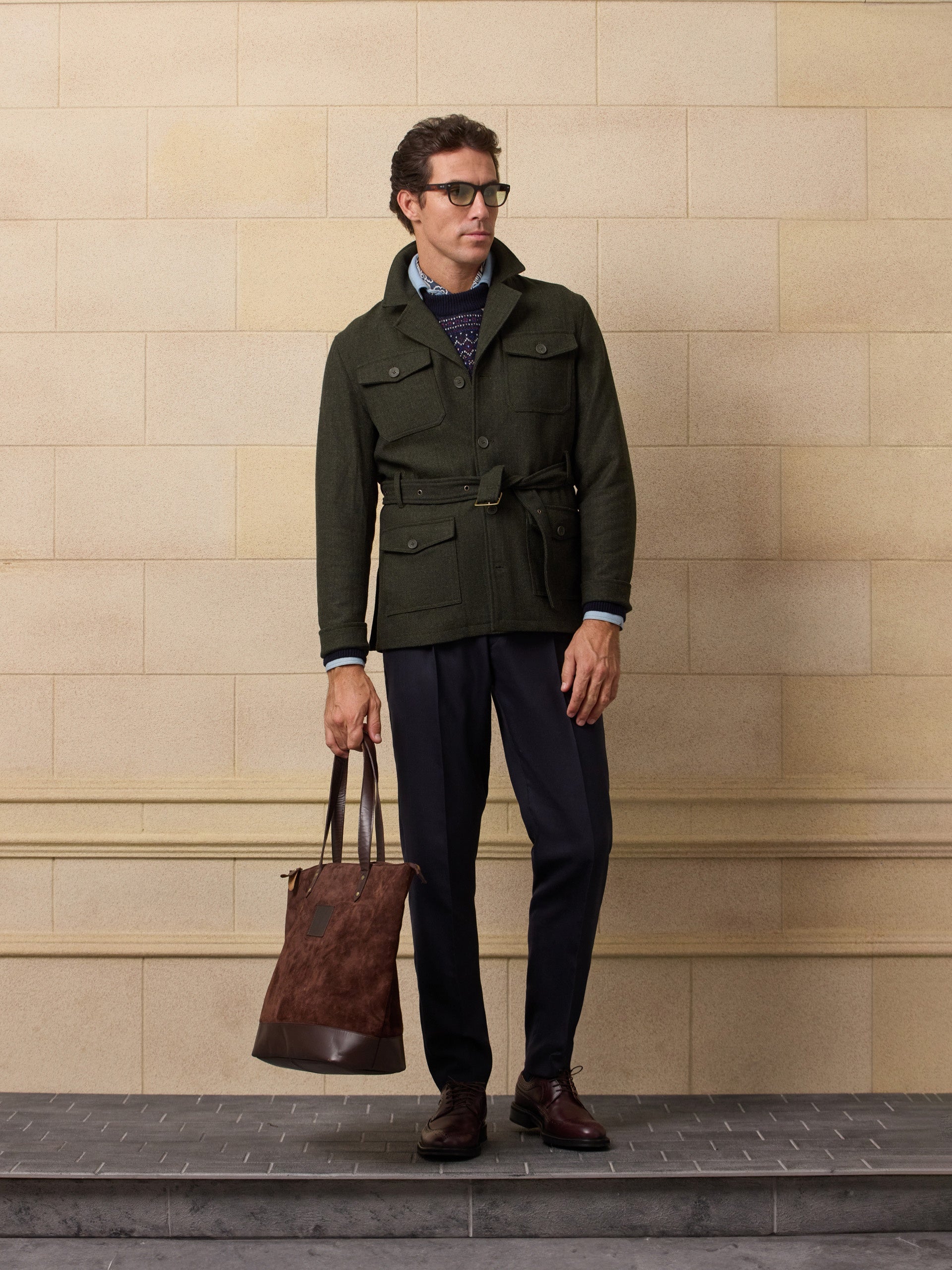 Sahariana unique espiga verde