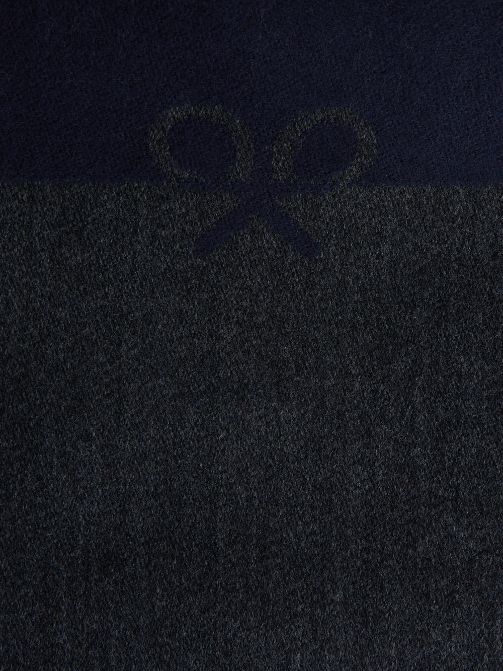 Bufanda raqueta bicolor