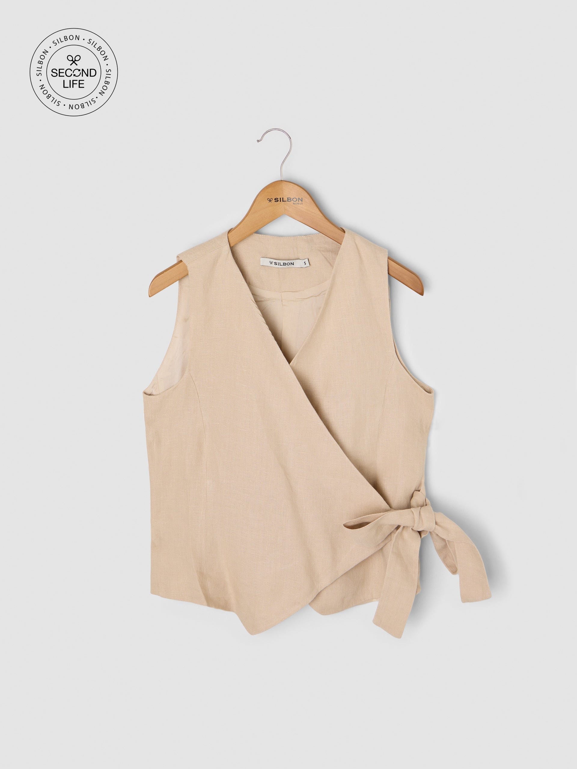 Chaleco lino woman second life