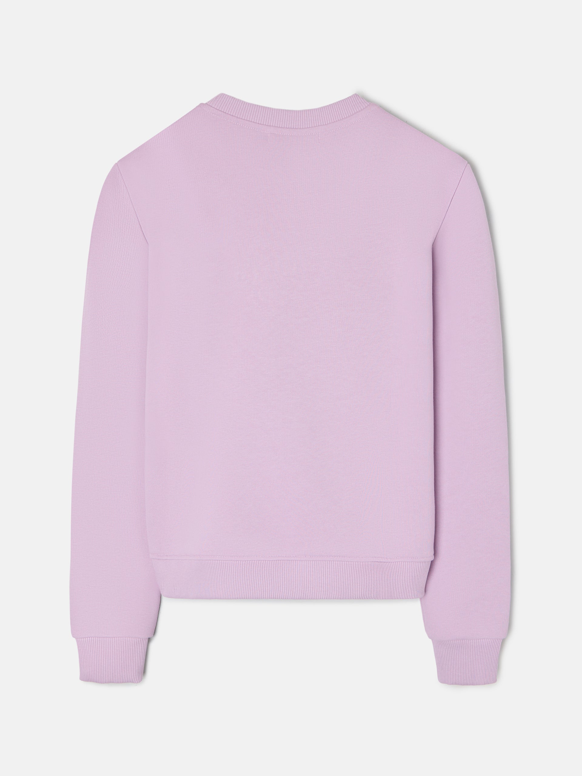 Sweat-shirt femme Silbon classique mauve