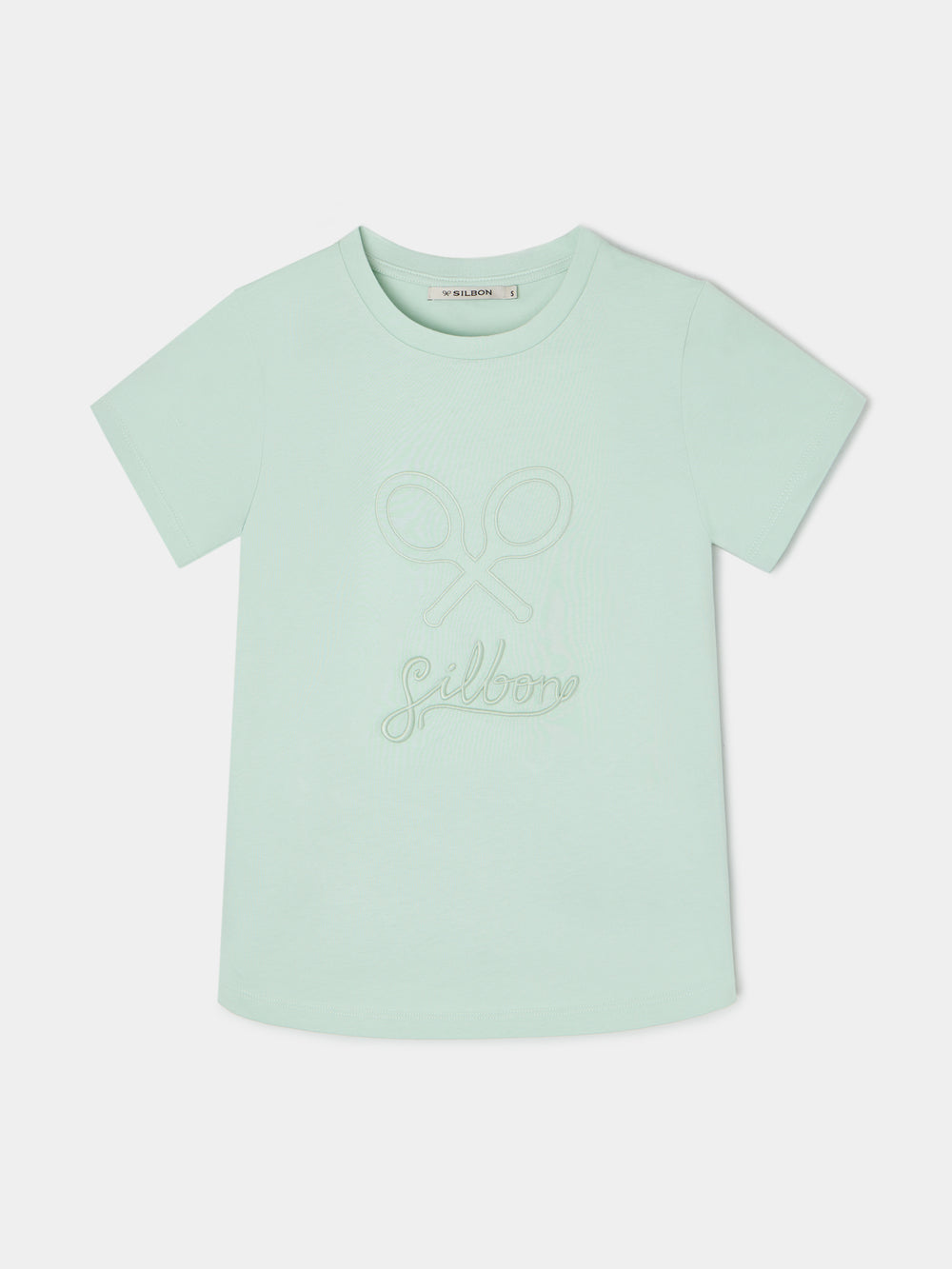 Camisola clássica verde para mulher