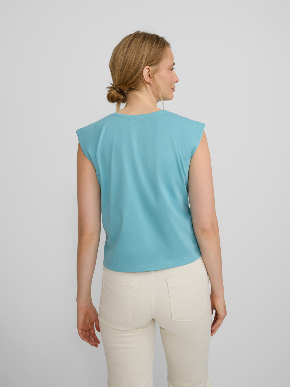 T-shirt mulher sun azul