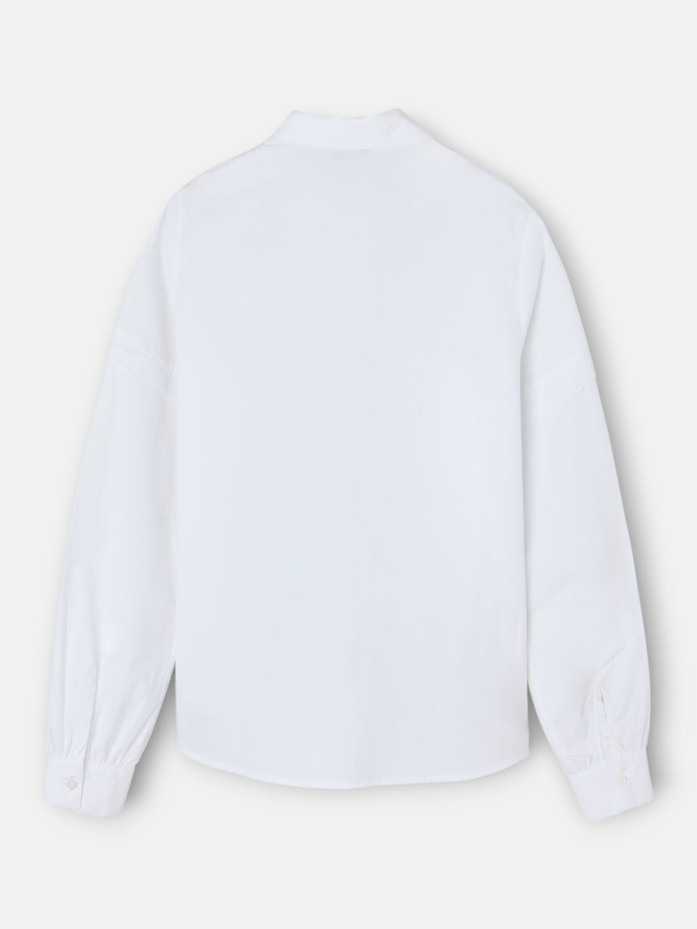 Camisa jaretas blanca