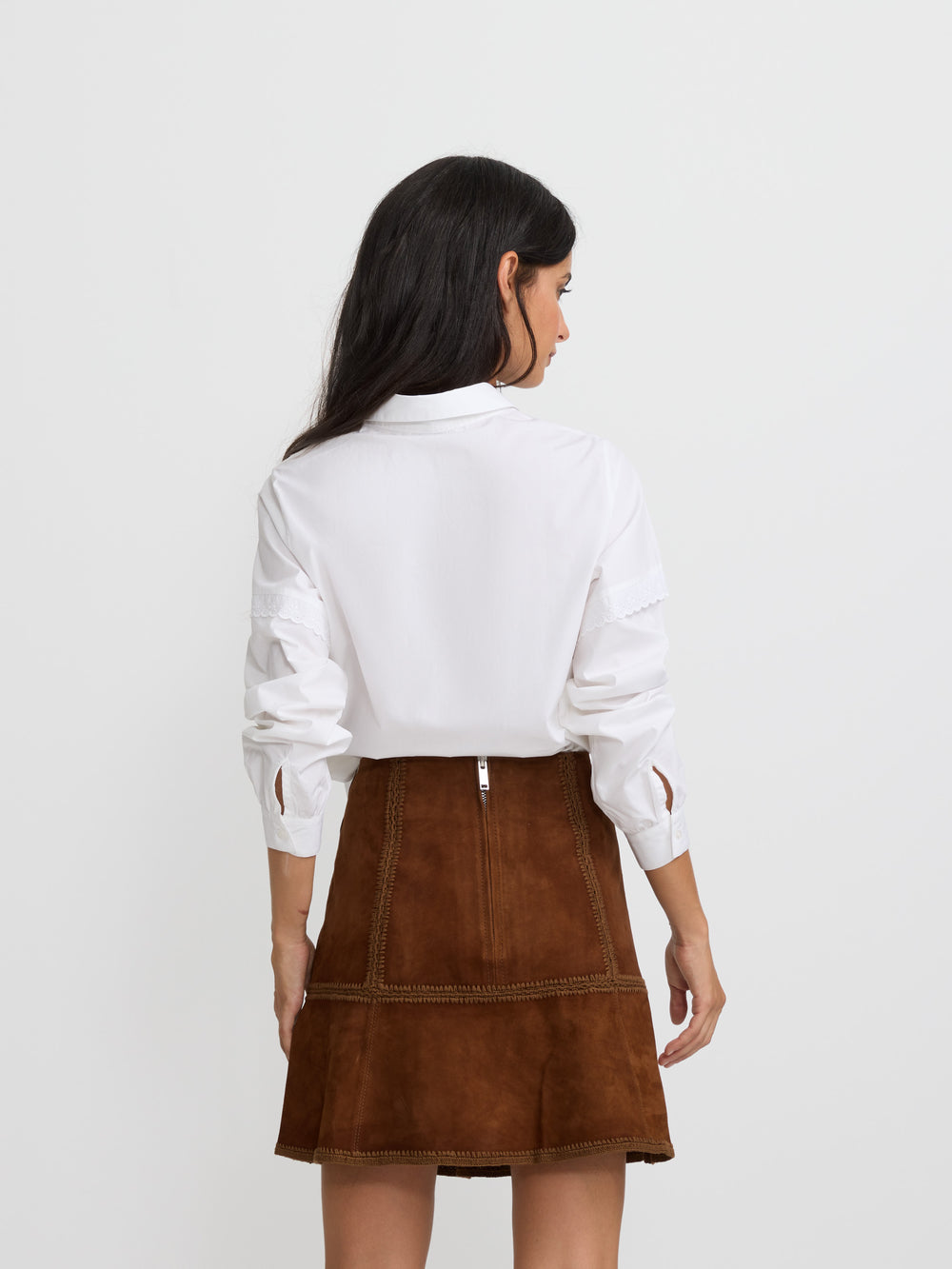 Camisa jaretas blanca