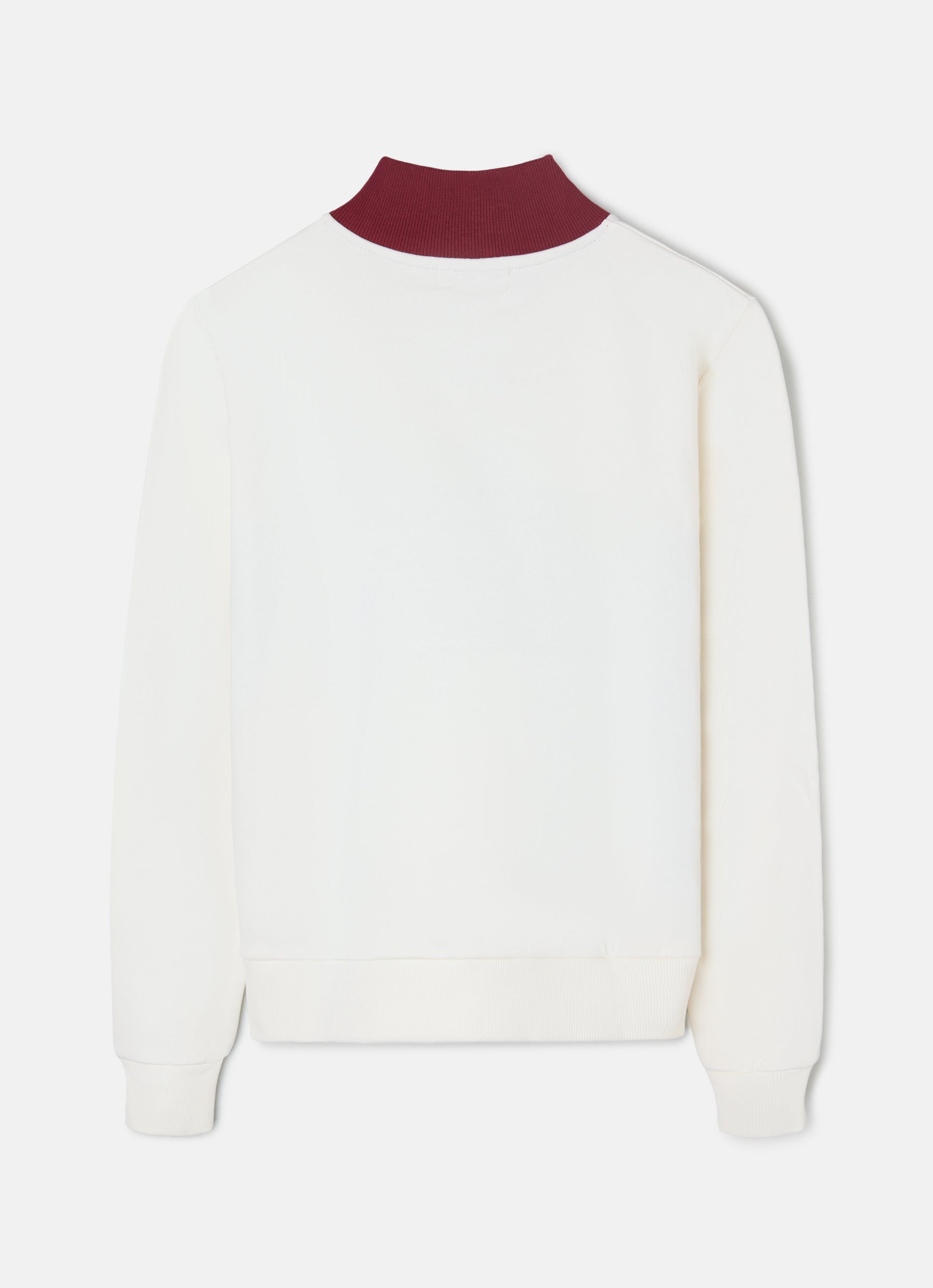 Sweatshirt mulher retro silbon cru