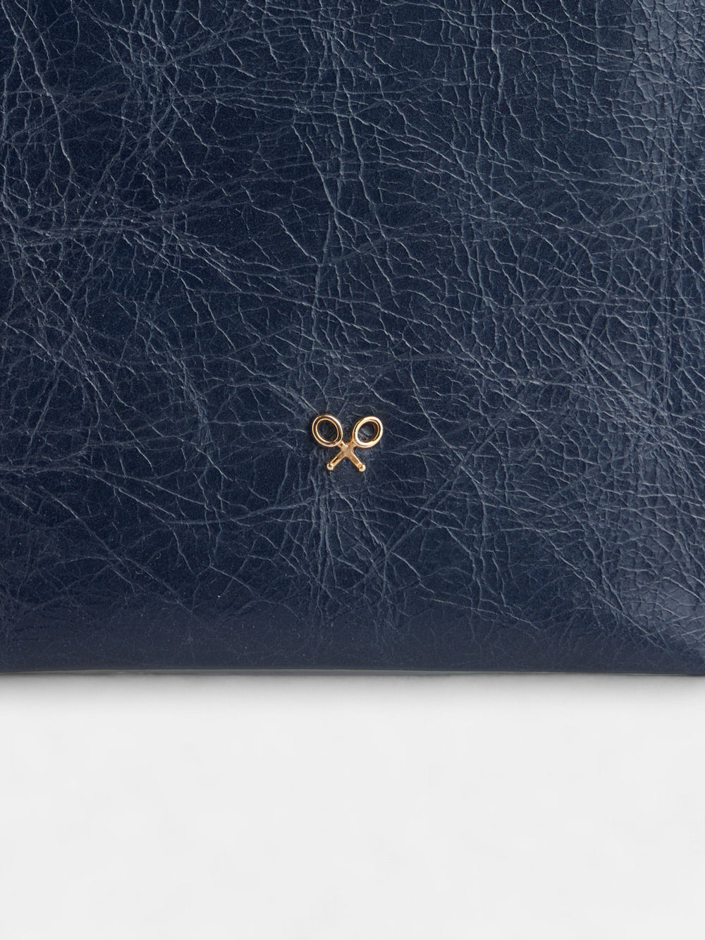 Portamovil piel cuerda etnica marino