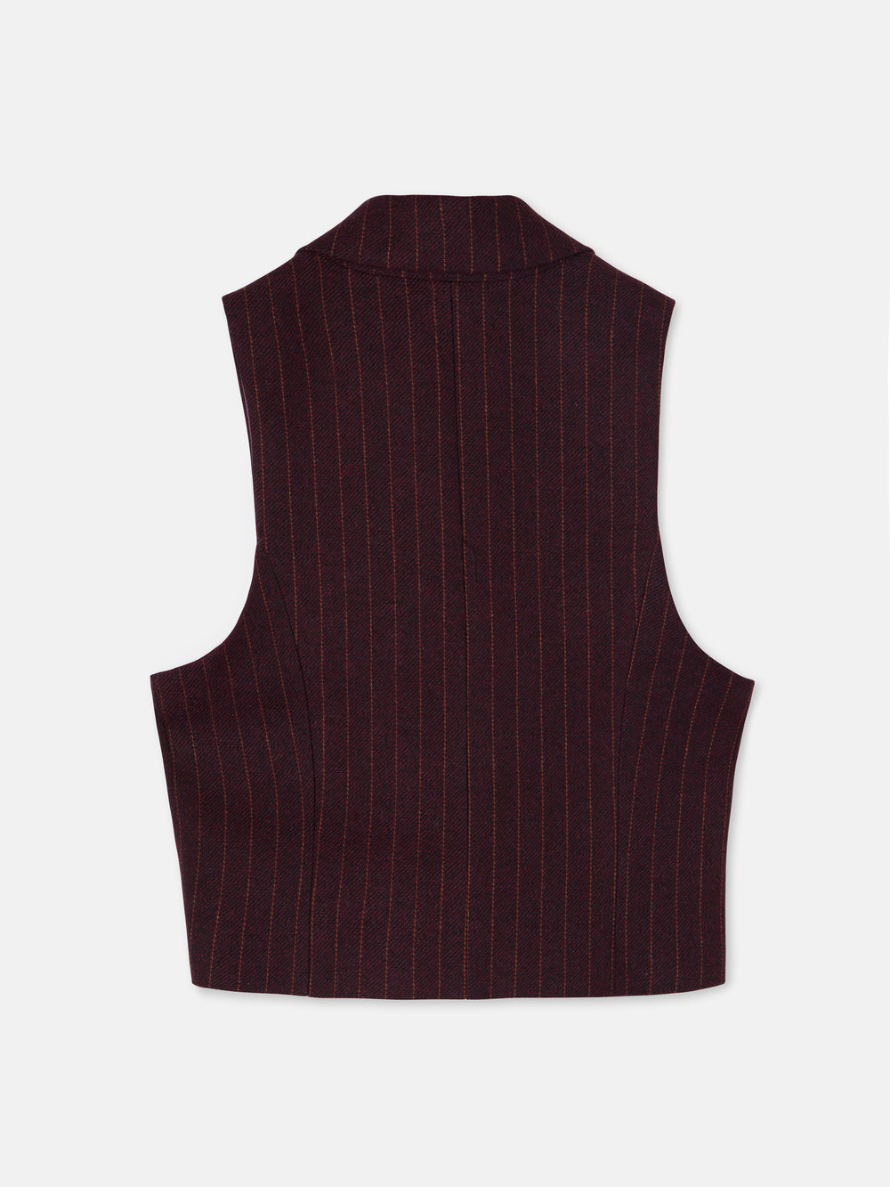 Chaleco raya diplomatica burdeos