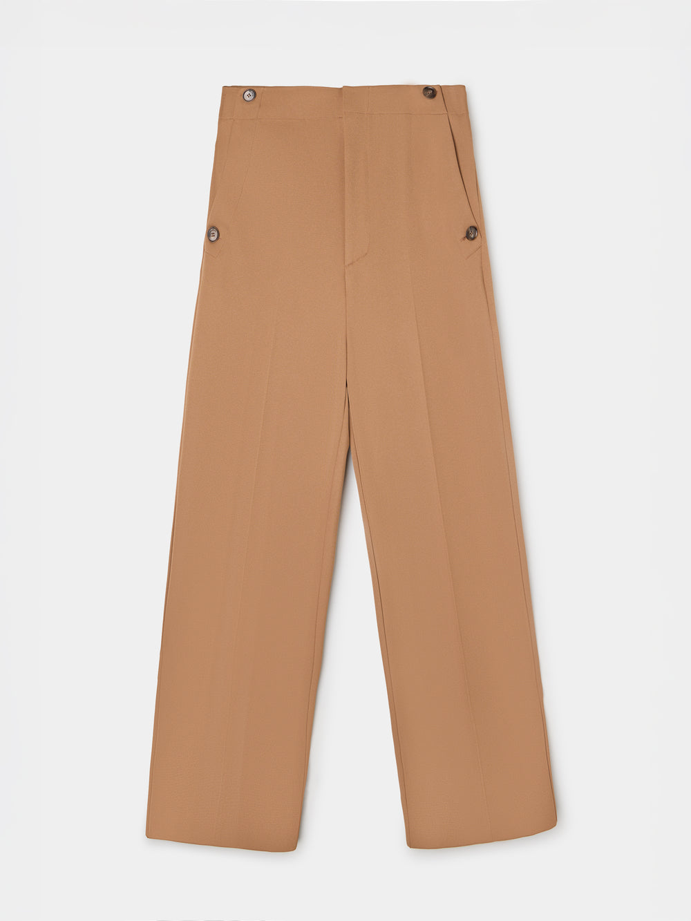 Camel sailor dress pants