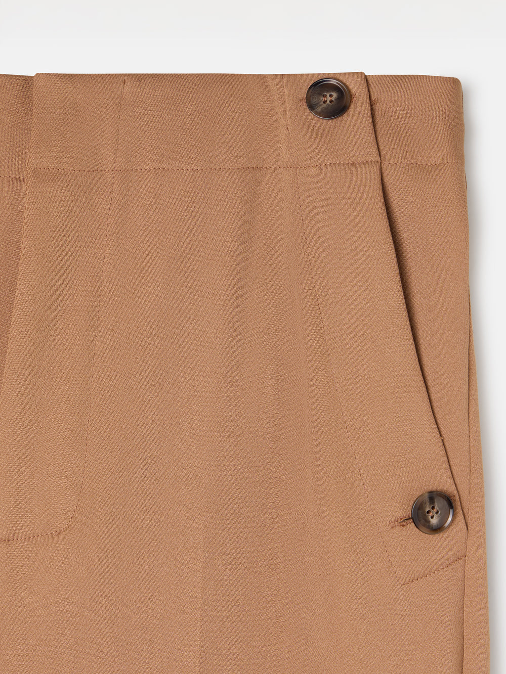 Camel sailor dress pants