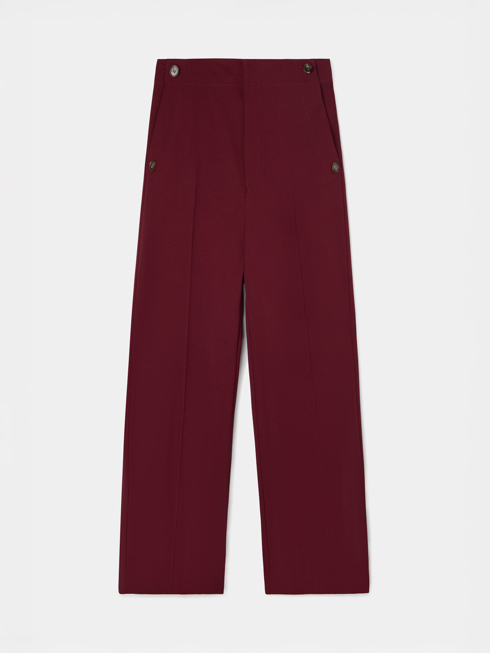 Pantalon de marin bordeaux