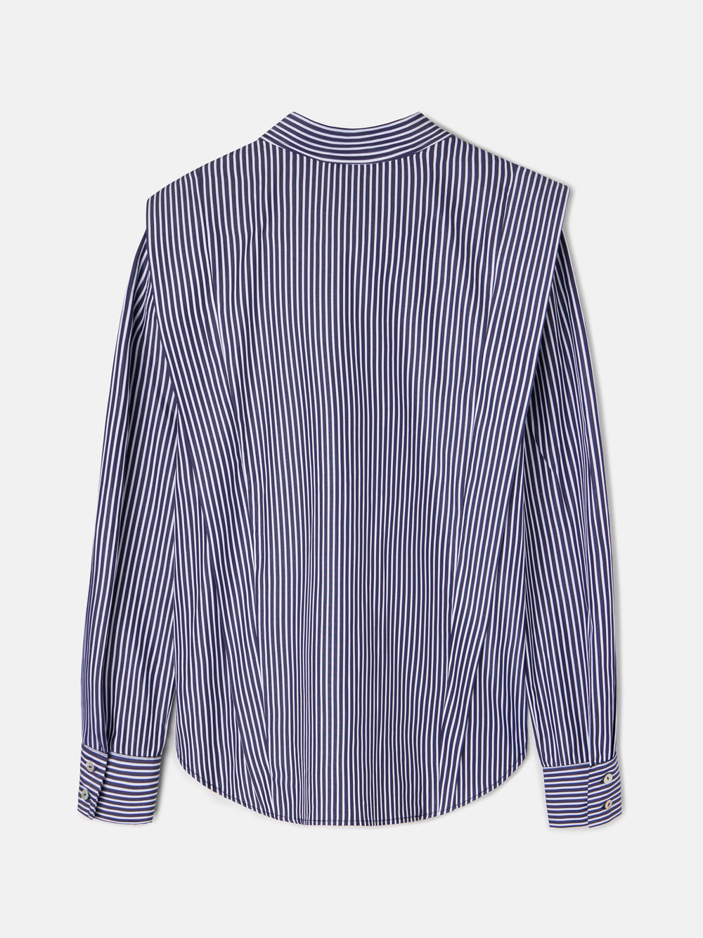 Camisa estructurada rayas marino
