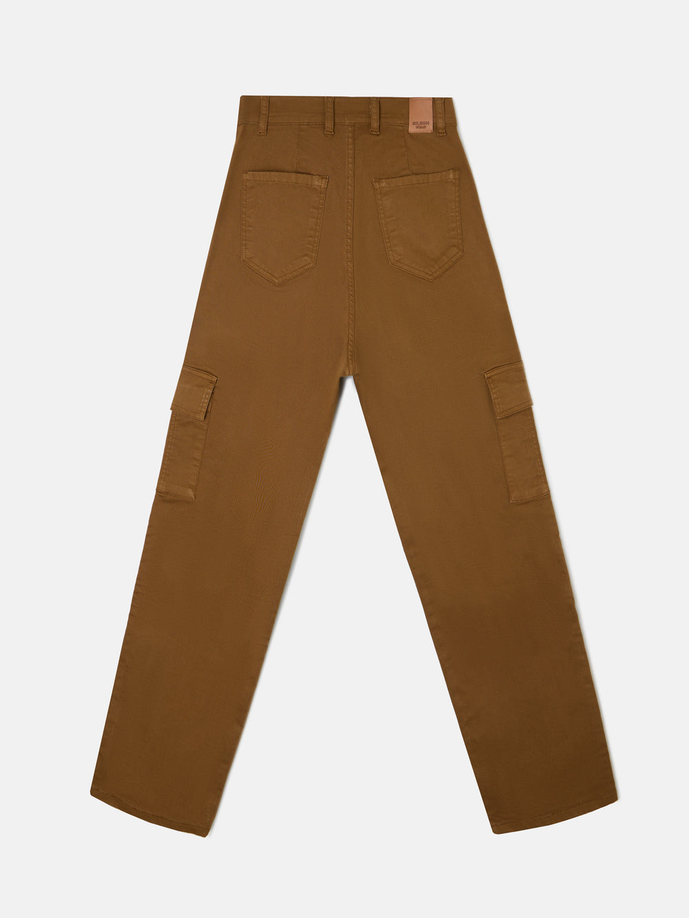 Pantalon cargo camel